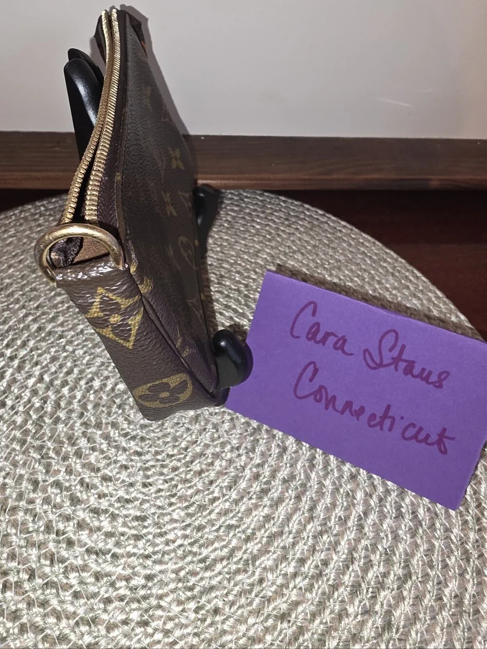Pre-loved Authentic Louis Vuitton Monogram Mini Pochette Accessories